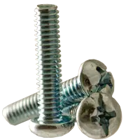 Steel Machine Screws, Zinc Cr+3 finish, 5/16-18 x 5" (FT), Coarse thread