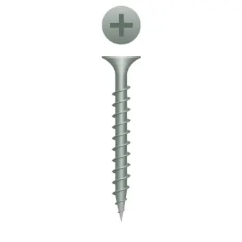 Phillips Bugle Head Outdoor Screws, War Coated finish, #6 x 2"