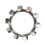 M2.5 Metric External Tooth Lock Washers (Type A), Stainless Steel A2 (18-8)
