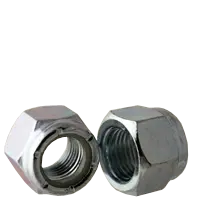 5-40 Nylon Insert Locknuts NM (Standard), Coarse, Grade N2 (A) Low Carbon Steel, Zinc Cr+3
