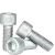 M3-0.50 x 6 MM (FT) Metric Socket Head Cap Screws, Coarse, Grade 8.8 Medium Carbon Steel (DIN 912), Zinc Cr+3