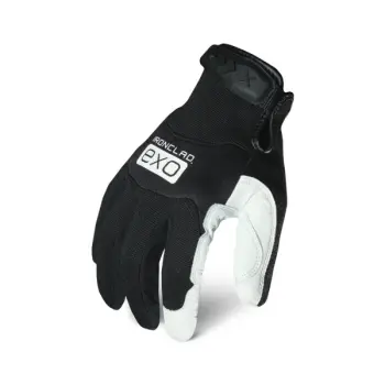 EXO PRO GOATSKIN LEATHER GLOVE-WHITE