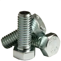 ASTM A-354 Grade BD Hex Bolts, Plain finish, 2-4 1/2 x 6", Coarse thread