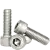 M3-0.50 x 3 MM (FT) Metric Socket Head Cap Screws, Coarse, Stainless Steel A2 (18-8)