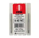 4-48 HSS Bottom Taps, Fine, High Speed Steel, USA