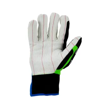 Green & Black KONG&reg; Cotton Corded Waterproof Glove, size X-Large
