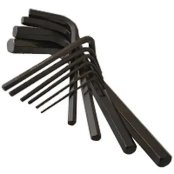 Alloy 8650 Piece Hex Key Sets (3" Fold-Up, Plain finish, 7