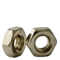 0-80 Hex Machine Screw Nuts, Fine, Stainless Steel 18-8