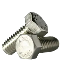 3/8-16 x 2 3/4 (FT) Hex Head Cap Screws, Coarse, Stainless Steel 18-8