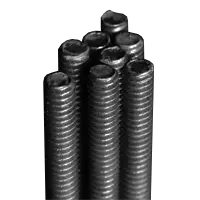 M4-0.70 x 1M Metric Threaded Rods, Coarse, Grade 4.6, DIN 975, Zinc Cr+3