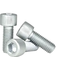 M8-1.25 x 18 MM (FT) Metric Socket Head Cap Screws, Coarse, Grade 8.8 Medium Carbon Steel (DIN 912), Zinc Cr+3