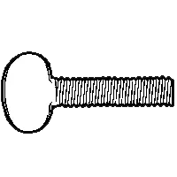 Steel Thumb Screws, Zinc Cr+3 finish, 3/8-16 x 2", Coarse thread