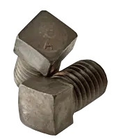 Alloy Steel Thru-Hardened Square Head Set Screws, Plain finish, 3/4-10 x 1 1/2" (FT), Coarse thread