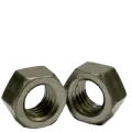 2 1/2-4 Finished Hex Nuts, Coarse, Low Carbon Steel, Plain