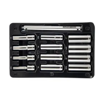 12 Piece Proferred&reg; 1/2" Drive Standard SAE Socket Set (12 Point), Taiwan