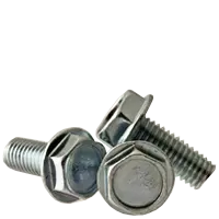 Steel Machine Screws, Zinc Cr+3 finish, 1/4-20 x 2" (FT), Coarse thread