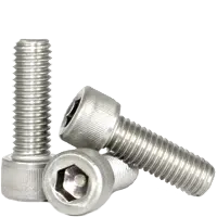 M1.6-0.35 x 3 MM (FT) Metric Socket Head Cap Screws, Coarse, Stainless Steel A2 (18-8)