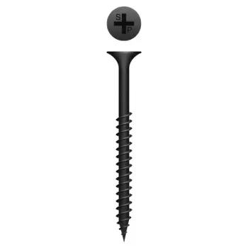 Phillips Bugle Head Drywall Screws, Phosphate Coated finish, #10 x 4" Strong-Point&reg;, Fine thread