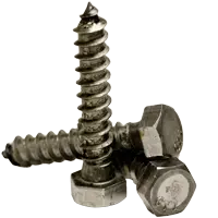 1/2-6 x 4" Hex Head Lag Screws, Coarse, Low Carbon Steel, Plain