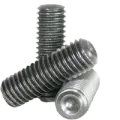 M4-0.70 x 12 MM Metric Socket Set Screws, Coarse, Cup Point, Class 45H Alloy Steel (DIN 916 / ISO 4029), Mechanical Zinc Cr+3