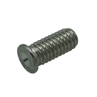 #10-24 x 1/2" Flanged Capacitor Discharge (CD) Studs, Coarse, Stainless Steel