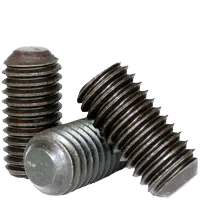 Metric Flat Point Set Screws