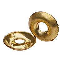 #6 Finishing Cup Washers, Brass