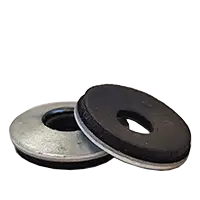 1/4" x 5/8" EPDM Bonded Sealing Washers, Stainless Steel 18-8
