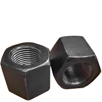 3/8-24 SAE High Nuts, Coarse, Grade 8 Hardened Steel, Plain