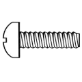 M10-1.50 x 35 MM (FT) Metric Machine Screws, Phillips Pan Head, Coarse, DIN 7985A Steel, Zinc Cr+3