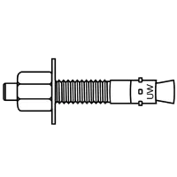 1/4-20 x 2 1/4" Ultrawedge Wedge Anchors, Coarse, 304 Stainless Steel