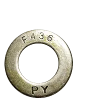 5/8" (21/32" x 1 5/16") Structural Flat Washers, F436, Medium Carbon Steel, Plain