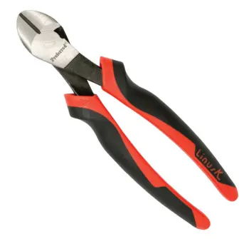 8" Proferred High Leverage Heavy Duty Diagonal Pliers (Tapered Grip), Taiwan