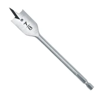 Steel Quick Spade Wood Drill Extensions, 1/4" x 12"