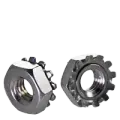 10-32 Hex Kep Locknuts (with 400 Series External Tooth Washers), Coarse, Stainless Steel 18-8