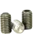 M3-0.50 x 3 MM Metric Socket Set Screws, Cup Point, Coarse, Stainless Steel A2 (18-8)
