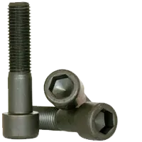 M24-3.00 x 70 MM (FT) Metric Socket Head Cap Screws, Coarse, Grade 8.8 (DIN 912), Thermal Black Oxide