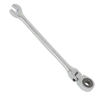 12 Piece (8 MM -19 MM) Metric Set Flex Head Ratcheting Combo Wrench, Taiwan