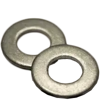 9/16" (19/32" x 1 3/16") Flat Washers (SAE), Medium Carbon Steel Through Hardened, Plain, Import