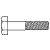 Heavy Hex Bolts, Coarse, Grade 5, Plain