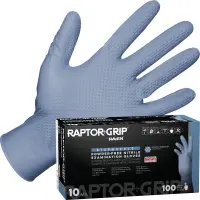 buy raptor grip nitrile gloves online at south coast fasteners