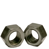 1/4-28 Finished Hex Nuts, Fine, Low Carbon Steel, Plain