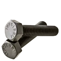 3/8-16 x 3 1/4" (FT) Hex Tap Bolts, Coarse, Grade 5 Medium Carbon Steel, Plain