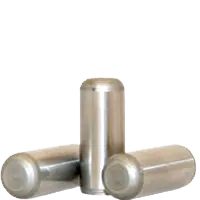 3/8" x 3/4" Dowel Pins (.001 Oversize), Through Hardened Alloy Steel, Plain