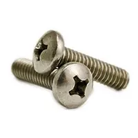 #4-40 x 5/8" (FT) Machine Screws, Phillips Pan Head, Coarse, Stainless Steel 316