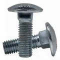 M10-1.50 x 80 MM (FT) Metric Carriage Bolts, Coarse, DIN 603, Grade 4.6, Zinc Cr+3