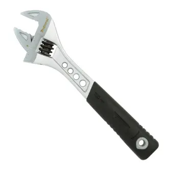 6" Proferred Tiger Paw Adjustable Wrench (with Padded Handle), Matte Finish, Taiwan