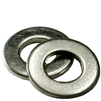 Low Carbon Steel Flat Washers (SAE), Zinc Cr+3 finish, 1", 2" OD, 1 1/16" ID