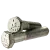 Hex Head Cap Screws, Coarse, Grade 5 Medium Carbon Steel, Zinc Cr+3