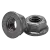 Metric Flange Nuts